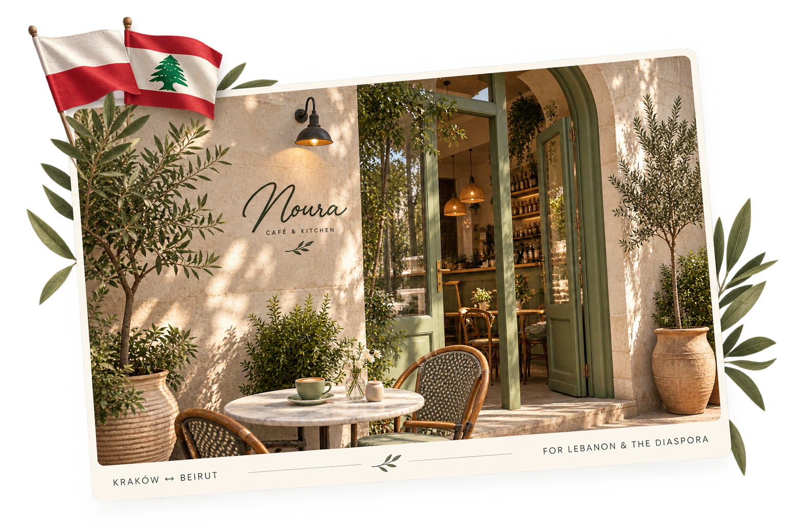 Website design studio for Lebanese businesses — Kraków × Beirut